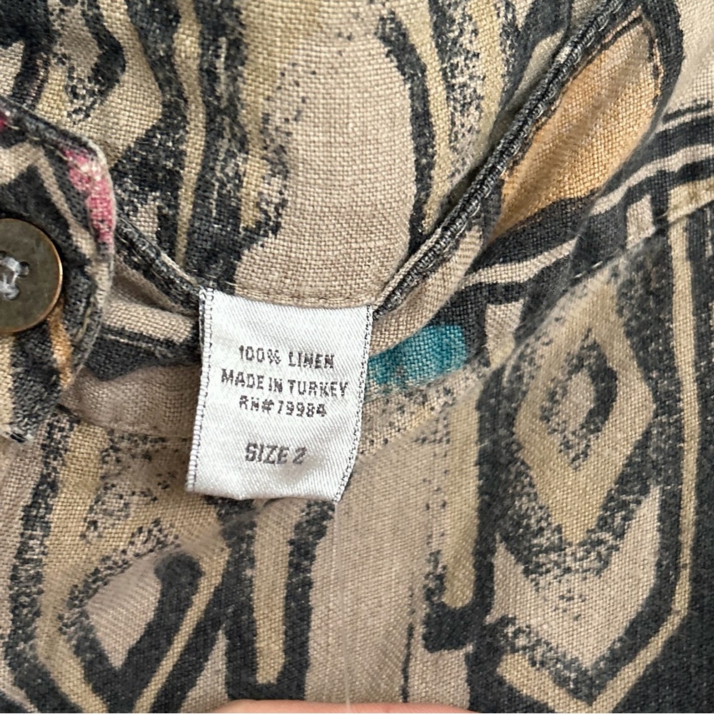 Abstract Pattern Pants - Picture 4 of 4